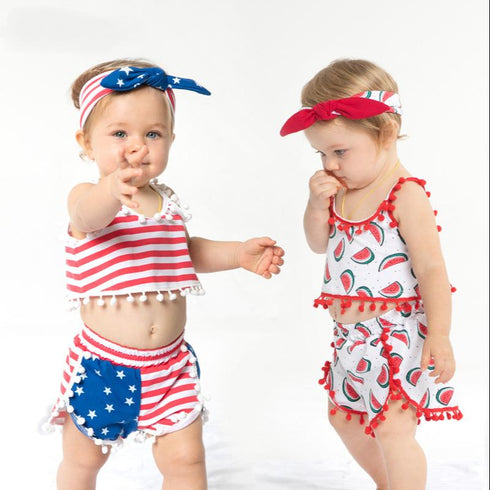 Summer Baby Girl Beach Suit